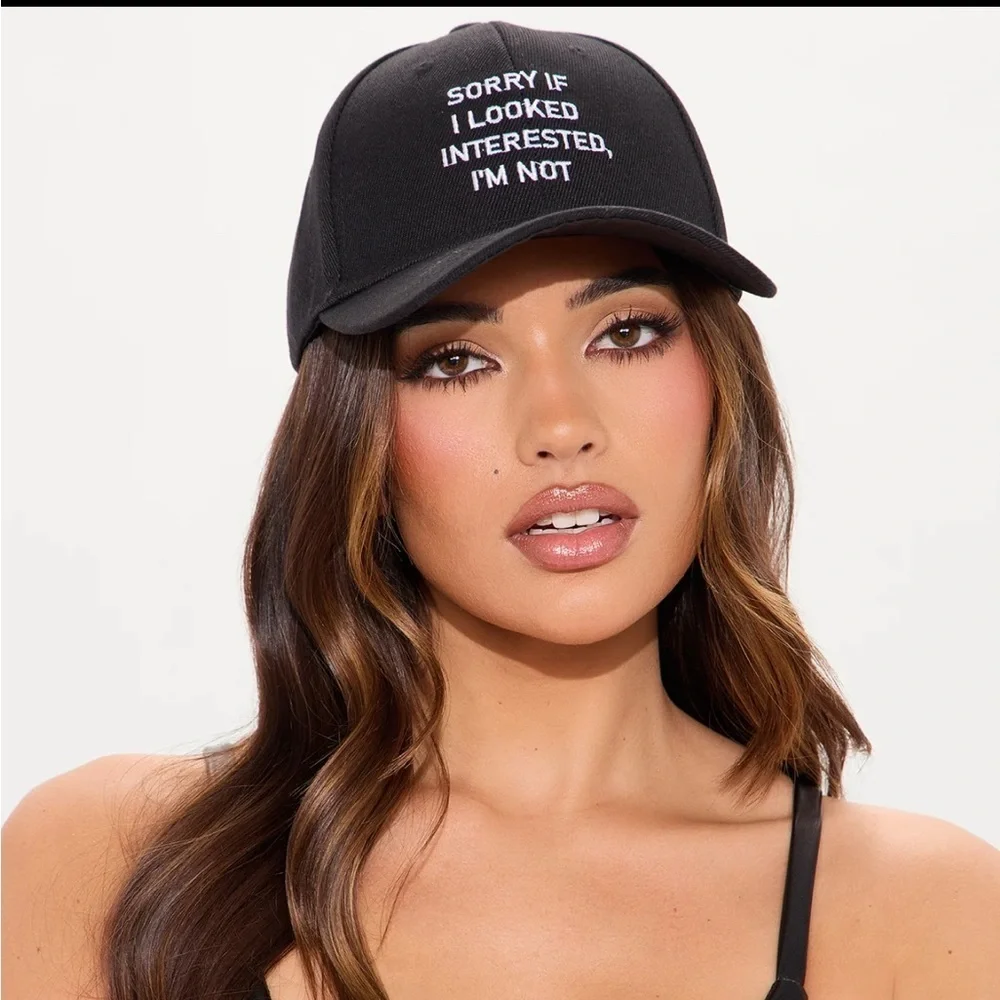 Not interested Baseball Cap